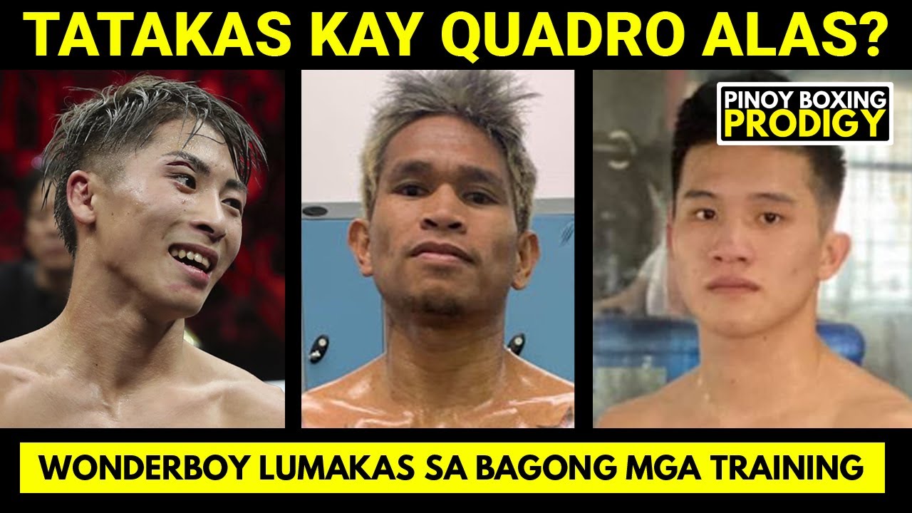 Inoue TURTLE talaga? Baka lumipat ng Timbang | Martin mas LUMAKAS dahil sa bagong Training backdrop