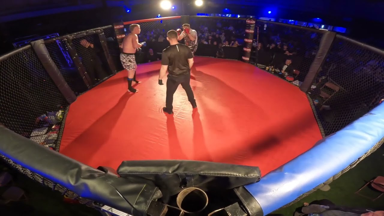 CARDIFF | ULTRA MMA | JOE EXOTIC ELLIS VS TOM THE JUGGERNAUT JARVIS background