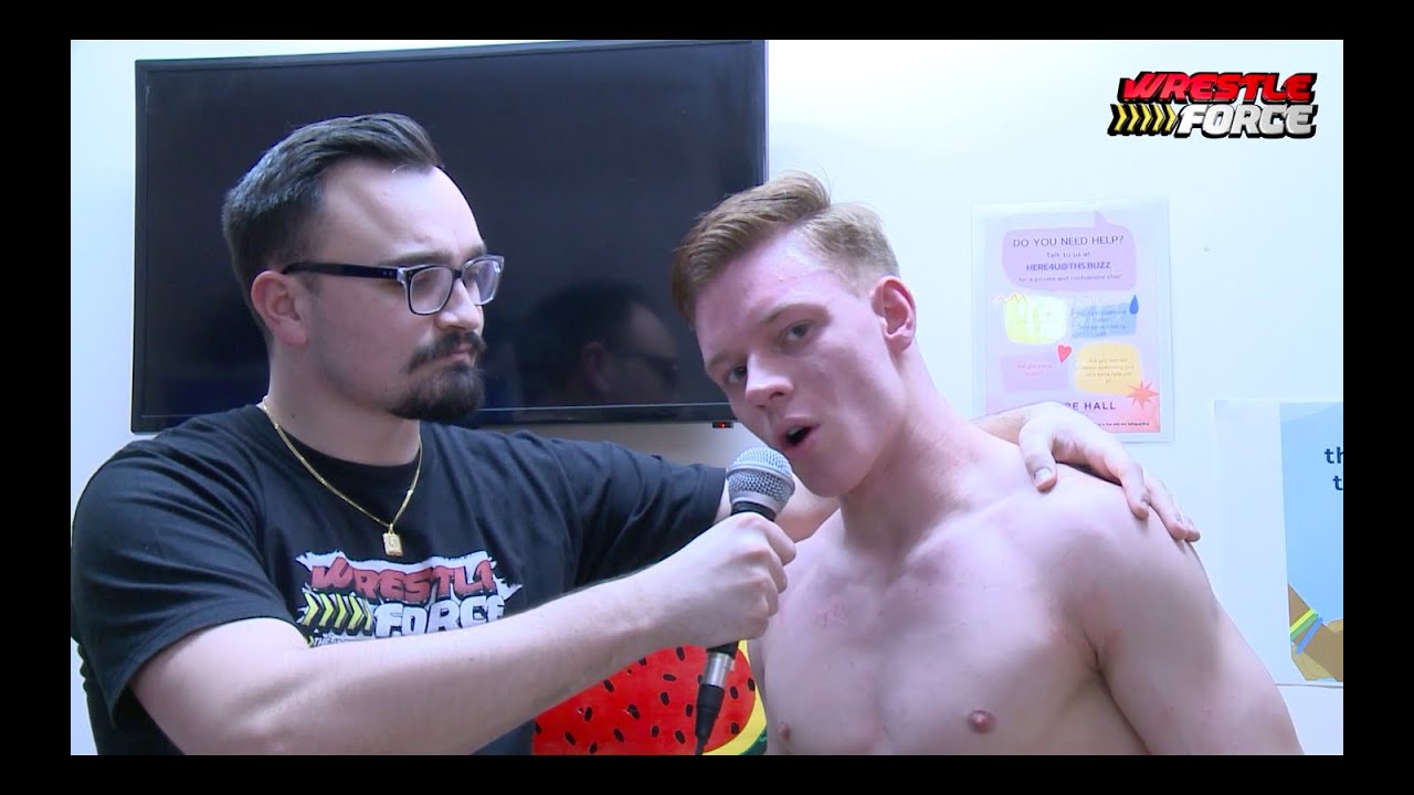 Benny Nitro backstage interview at Southend 14.02.23 background