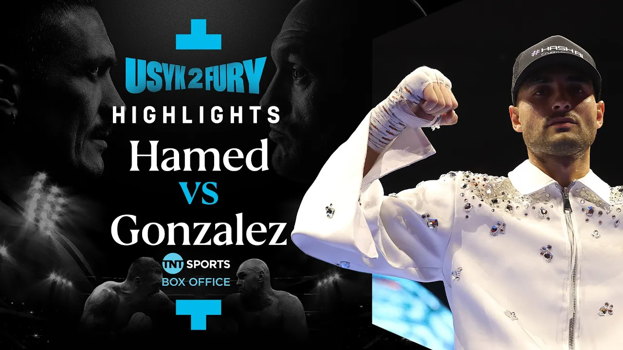 FIGHT HIGHLIGHTS: 'Prince' Naseem Hamed's son Aadam stays unbeaten with TKO win! #UsykFury2 🇸🇦