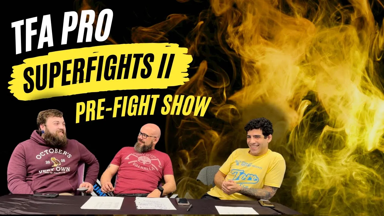 TFA Pro II Pre-Fight Show backdrop