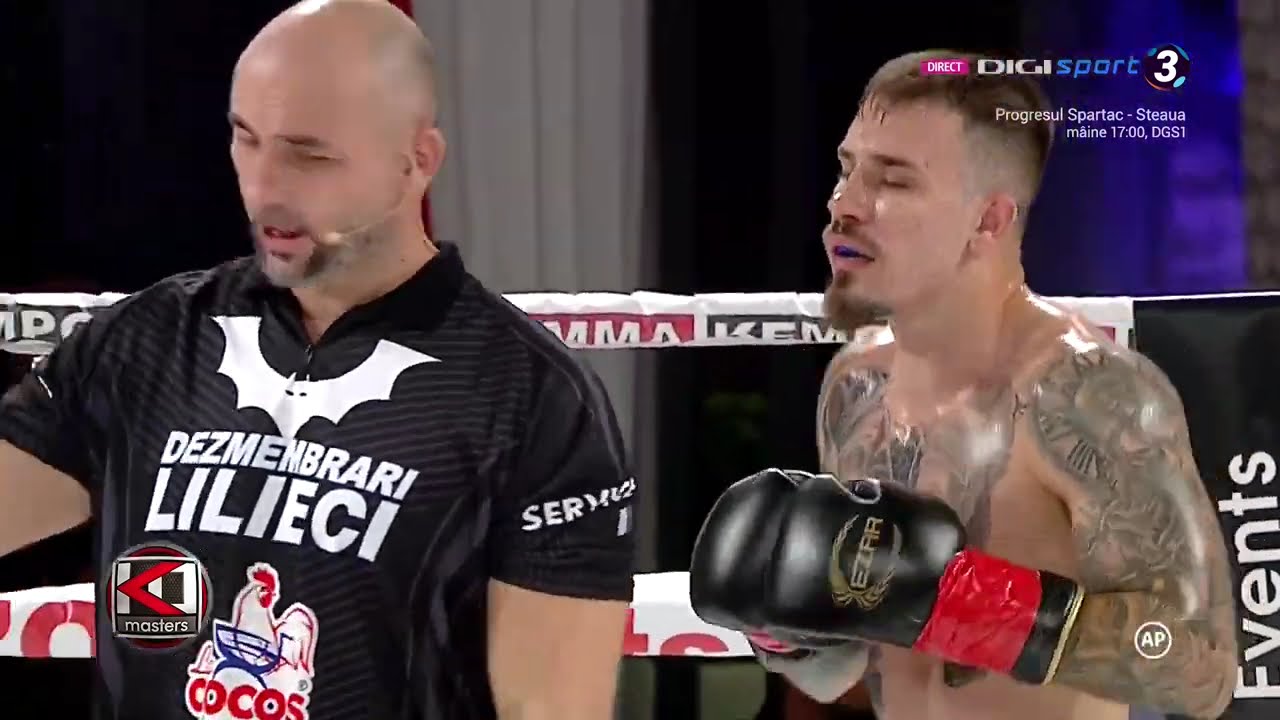 KO Masters 9: Amansio Paraschiv vs Lofogo Sarour - Co-Main Event background