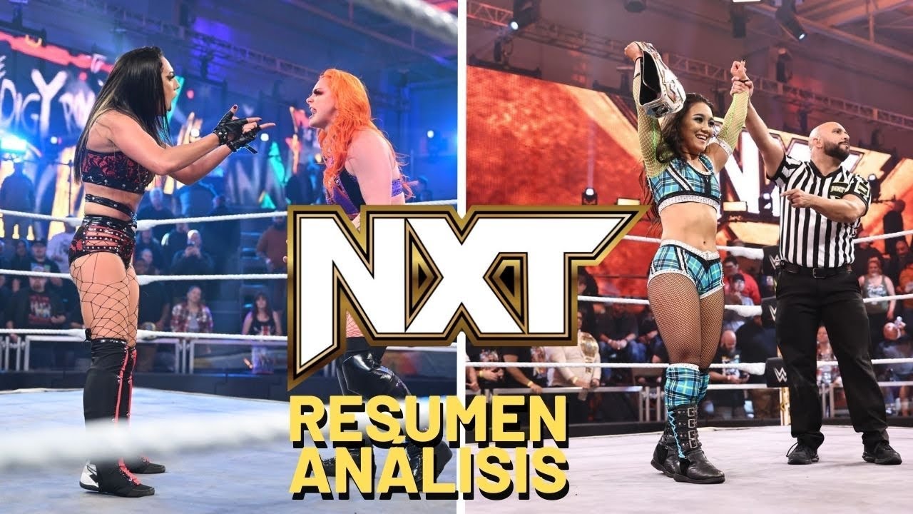 WWE NXT (17-01-23) RESUMEN Y ANÁLISIS background