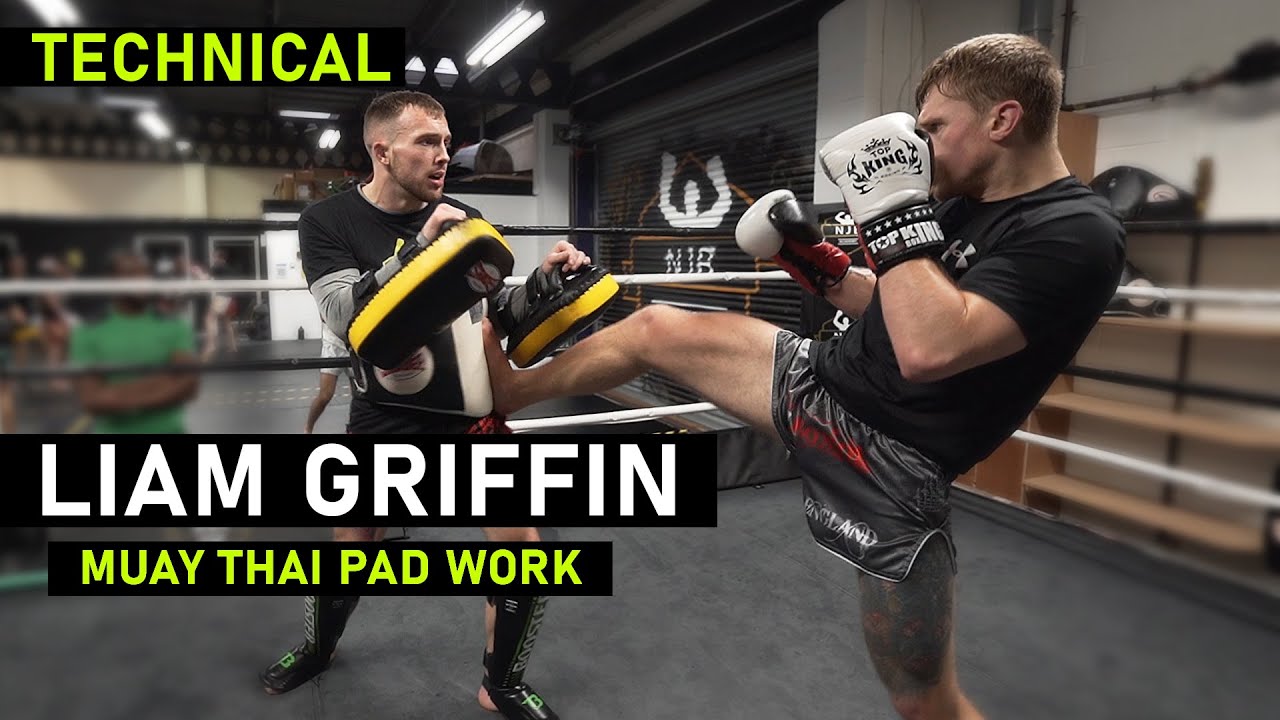 Technical Muay Thai Pad Work | Liam Griffin | RAW ROUNDS
