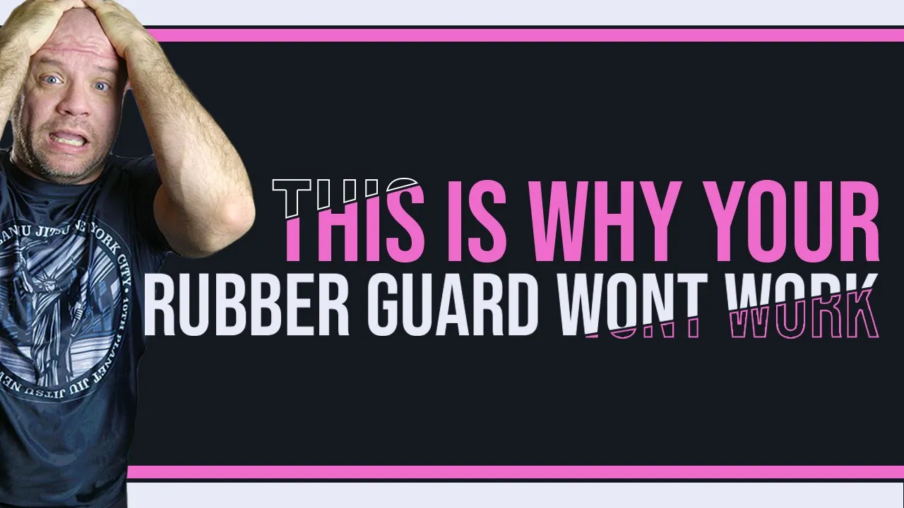 THIS is why your RUBBER GUARD wont work... background