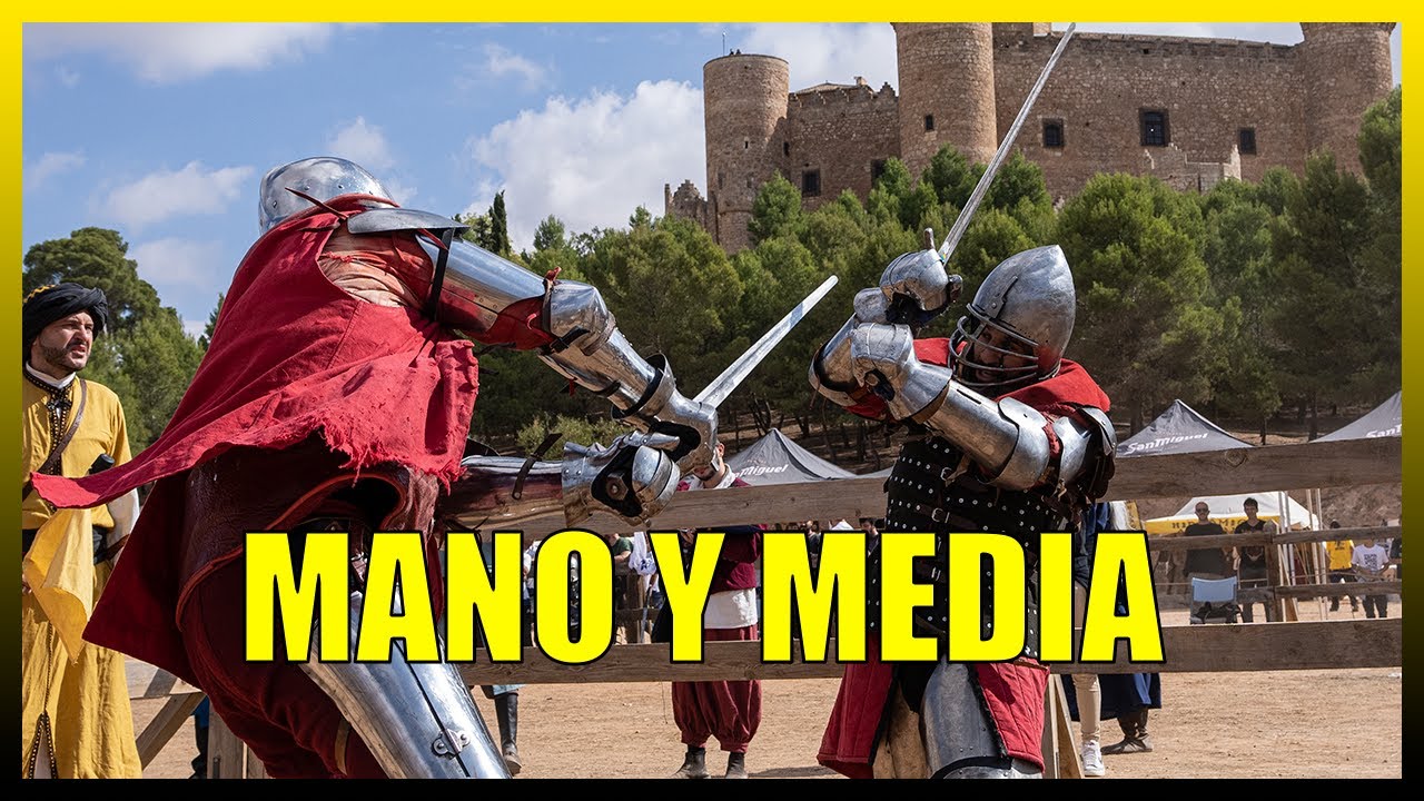COMBATE MEDIEVAL: CATEGORÍA MANO Y MEDIA DESAFIO DE BELMONTE 2022 COMPILATION background