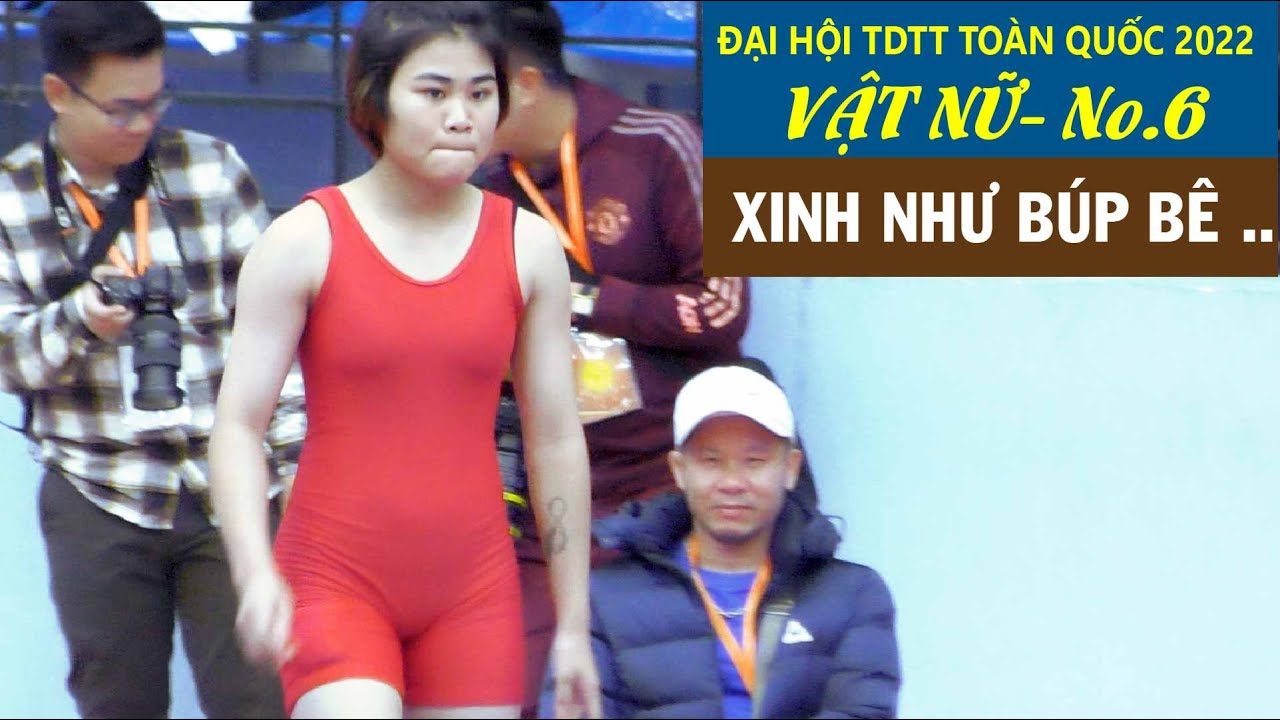 Vật nữ, 50kg Thùy Linh - Quảng Trị & Thanh Huyền - Hà Nam .Women wrestling background