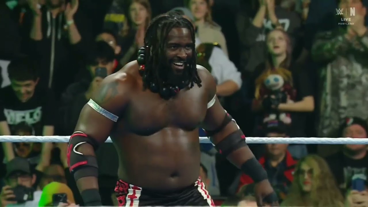 WWE SMACKDOWN JOHNNY GARGANO VS OBA FEMI 03/06/26