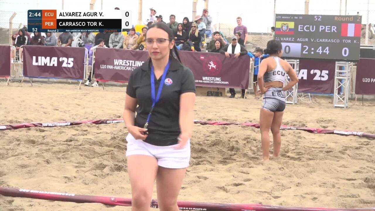 Valeria Estefania ALVAREZ AGURTO (ECU) vs. Kristell De Los Angeles CARRASCO TORRES (PER) • Round 2 •
