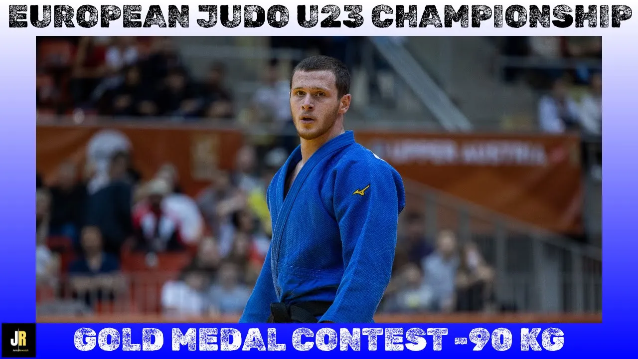 Mihail LATISEV VS Giorgi JABNIASHVILI European Judo Championships U23 | Gold medal contest -90 kg