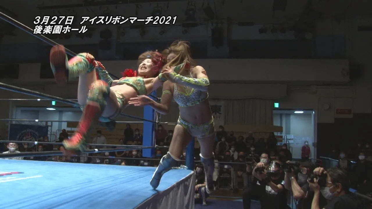 ICERIBBON MARCH 2021(2021/3/27)Digest background