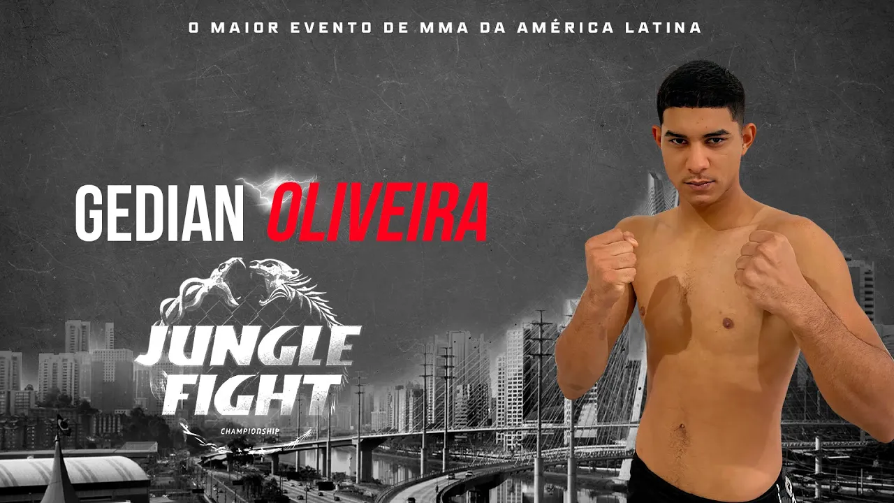 JUNGLE FIGHT 138 l Gedian Oliveira x Lucas Mc Garden background