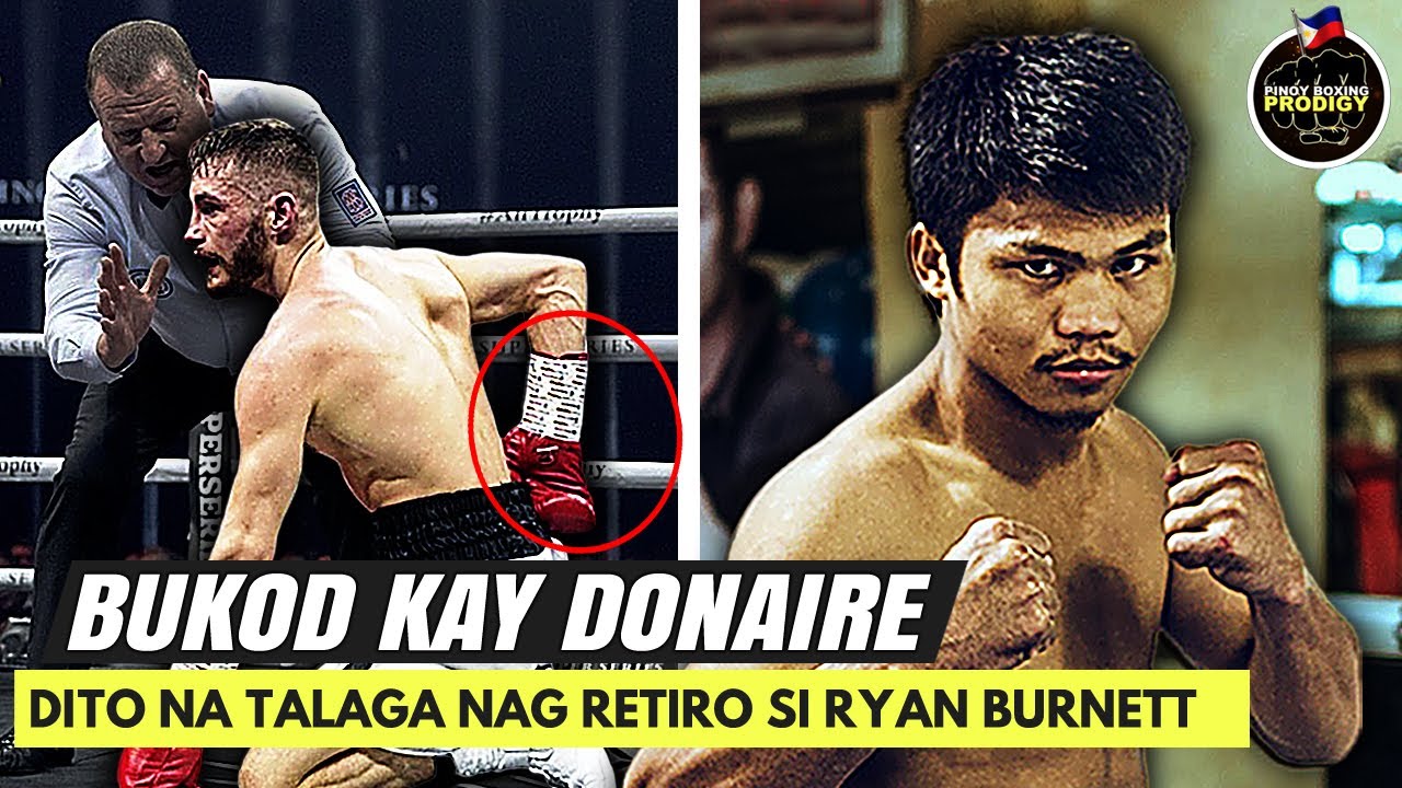 May isa pa palang PINOY bukod kay Donaire na lumaban kay Burnett bago ito NAGRETIRO background