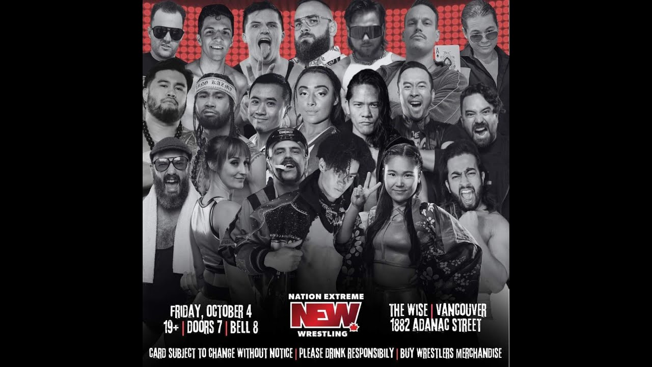 NEW Proving Grounds @ Wise Hall, Vancouver, BC - October 4, 2024 background