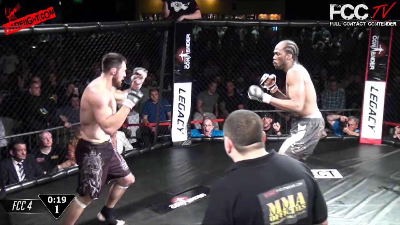 FCCTV4 BRETT MCDERMOTT VS AJ AKANDE Full Contact Contender 4 LHW Title