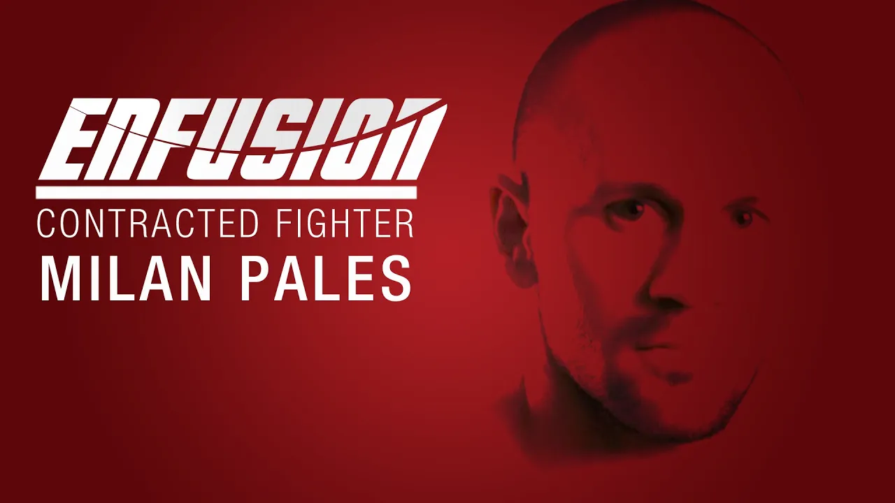 Enfusion Contracted Fighter | Milan Pales background