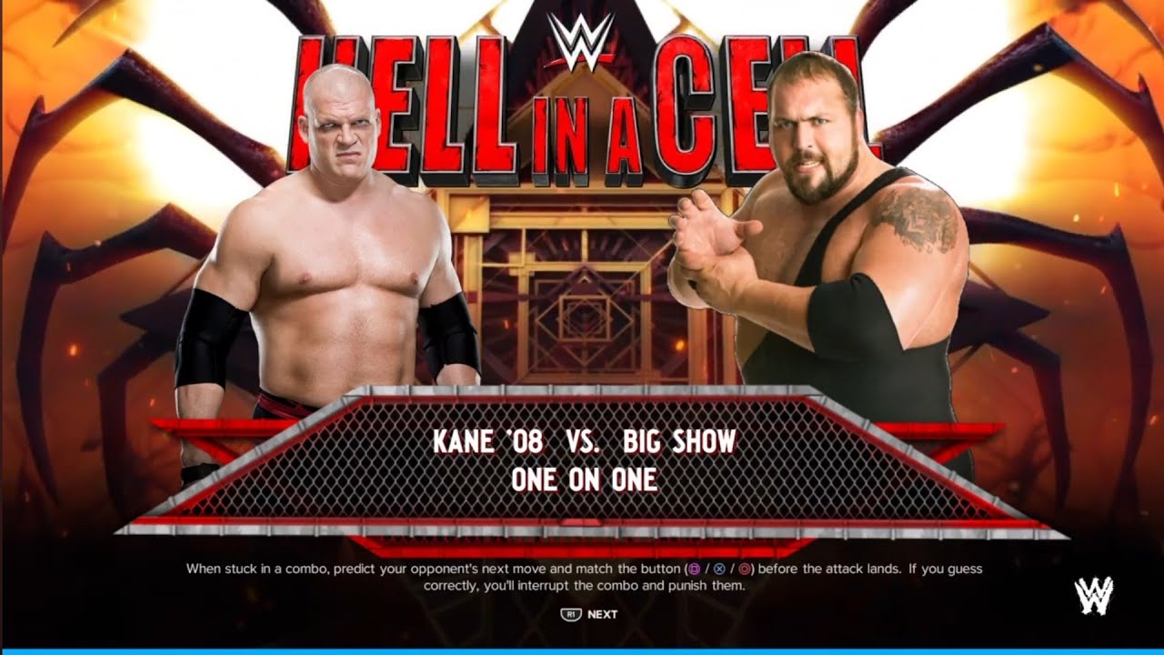 Kane vs The Big Show. WWE 2K24