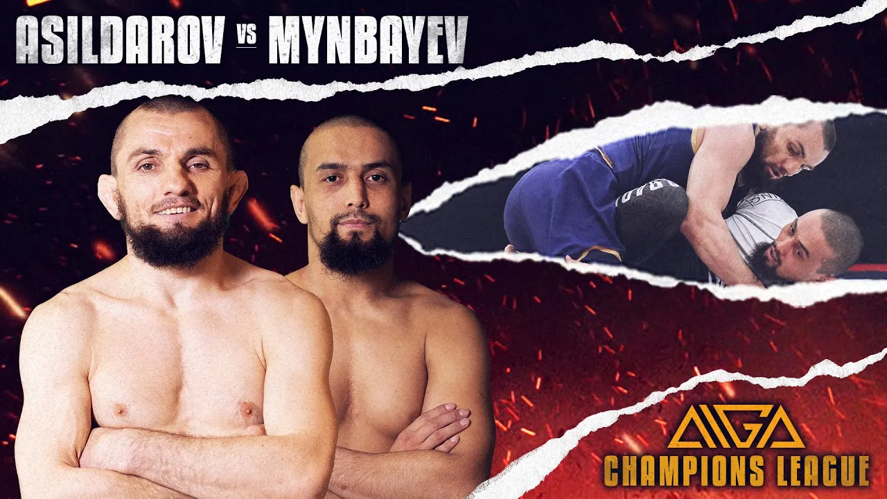 Khalid Asildarov - Nariman Mynbayev | AIGA Champions League | Grappling background