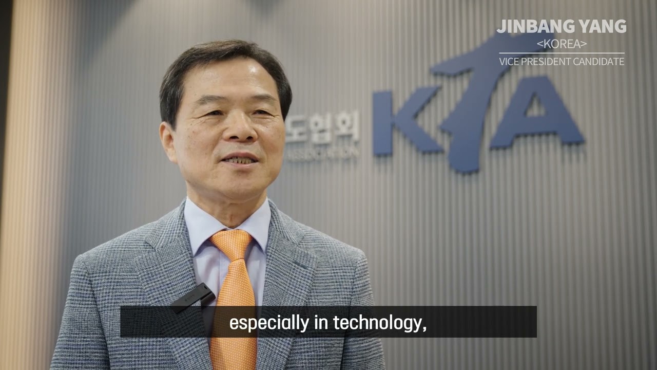 World Taekwondo Election 2025 | 2.YANG Jinbang , Candidate for Vice President background