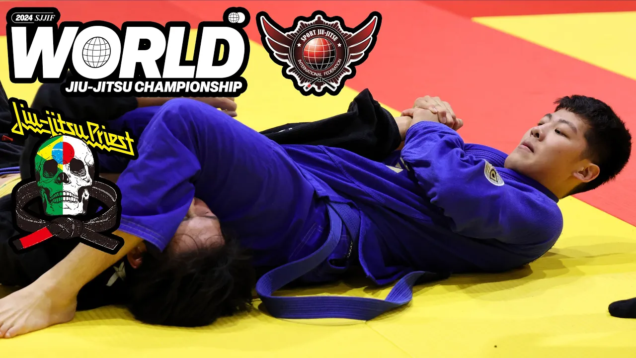 【FULL FIGHT】宇野永人 vs 中島琉輝 / SJJIF WORLD 2024 【ブラジリアン柔術】Eito Uno vs Ryuki Nakajima background