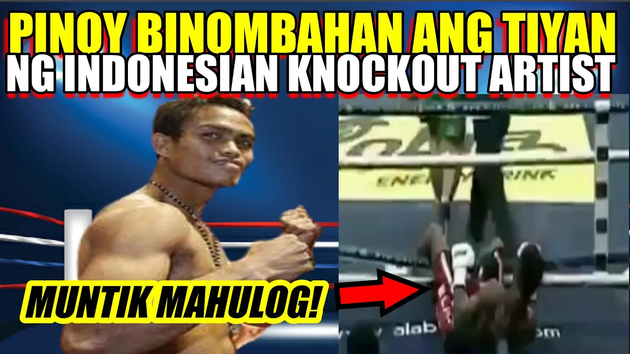 PINOY BINOMBAHAN ANG TIYAN NG INDONESIAN KO ARTIST | MUNTIK NA MAHULOG! backdrop