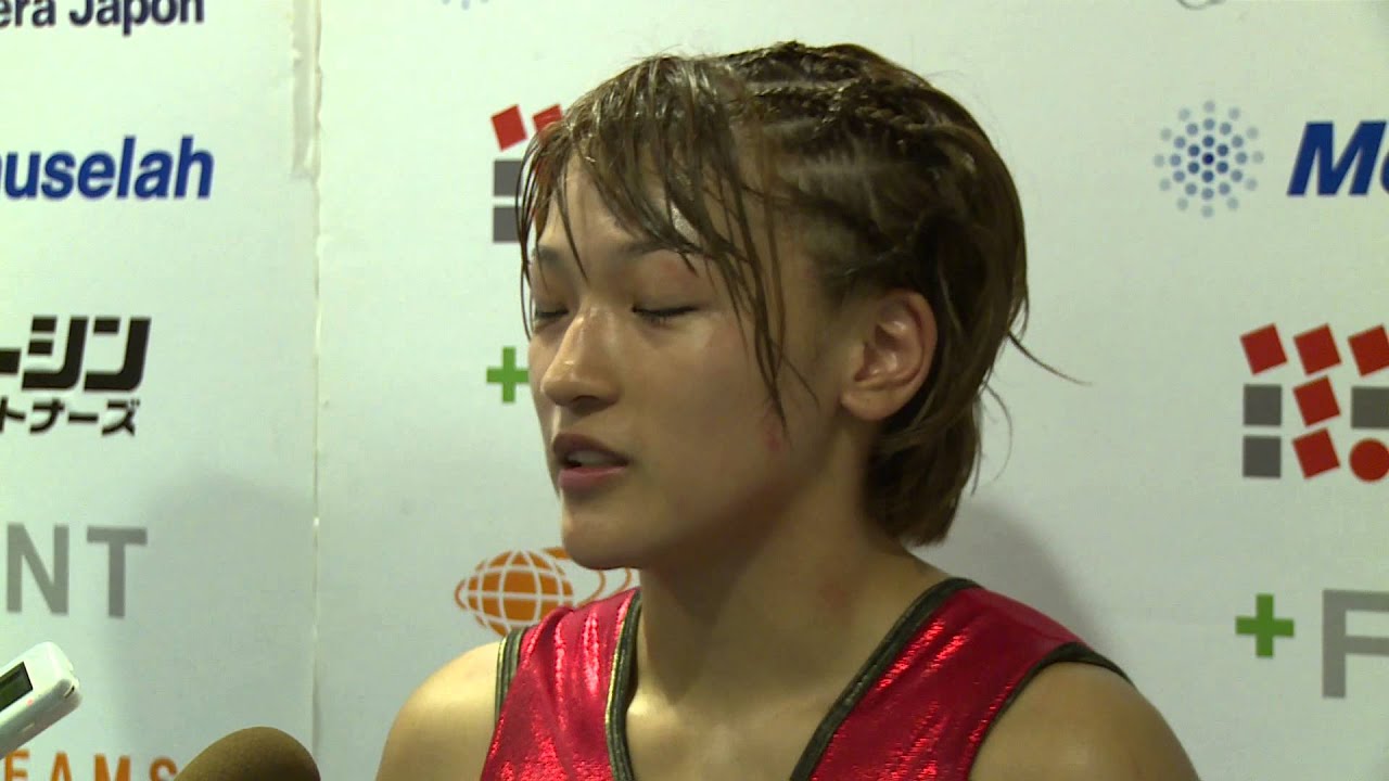 Girls-Scup RENA 試合後インタビュー background