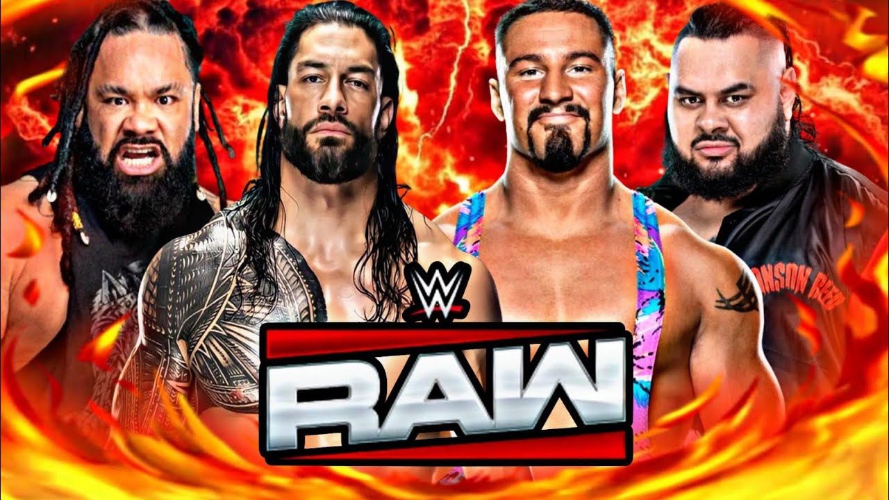 FULL MATCH - Bron Breaker & Bronson Reed Versus Jacob Fatu & Roman Reigns : WWE RAW Netflix 2025