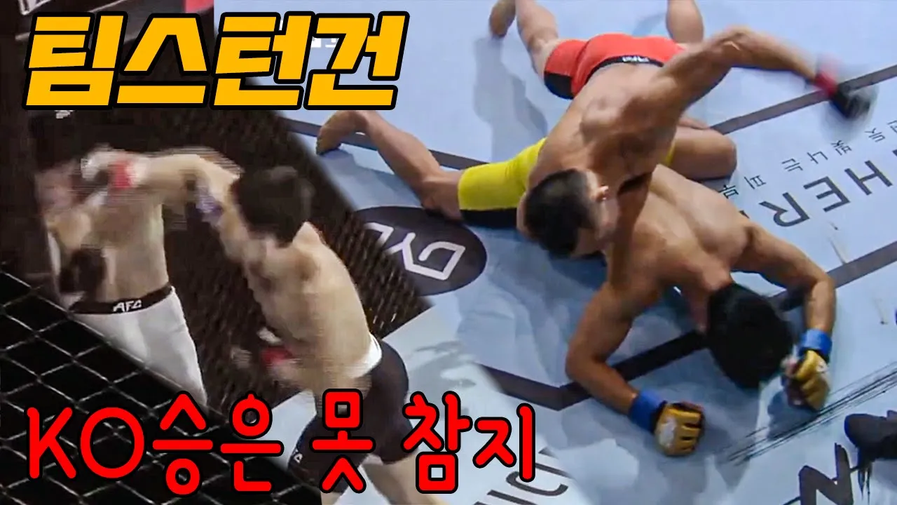 1라운드에 끝내버리는 팀스턴건 선수들의 경기 하이라이트 backdrop