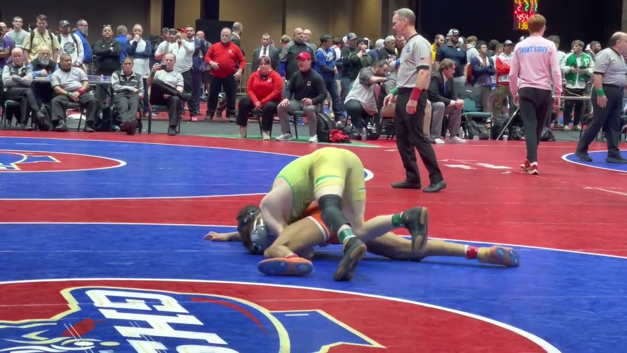 Drew Gorman Buford vs Antoine Glasgow Parkview 2023 7A GHSA State Finals 138lbs
