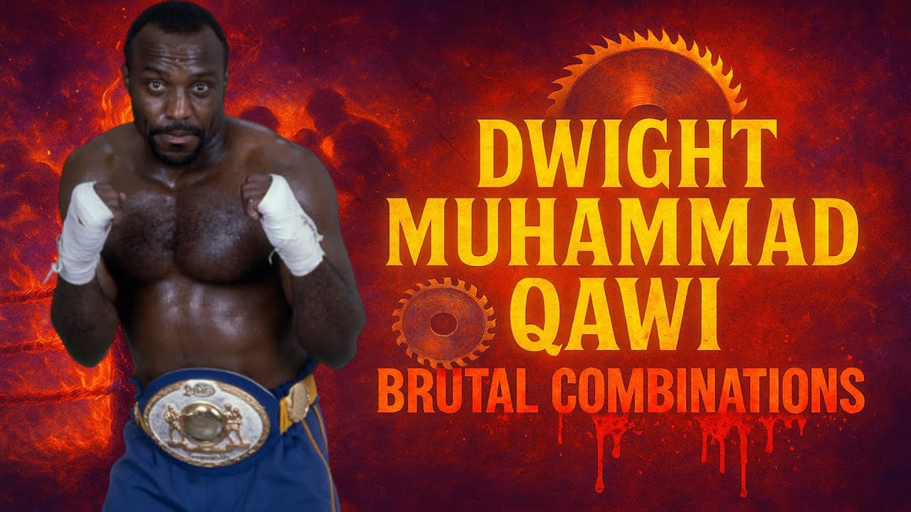 Dwight Muhammad Qawi - Brutal Combinations (R.I.P. 1953-2025) background
