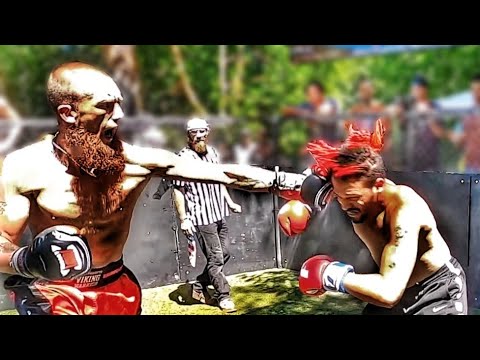 the viking taught him a lesson!