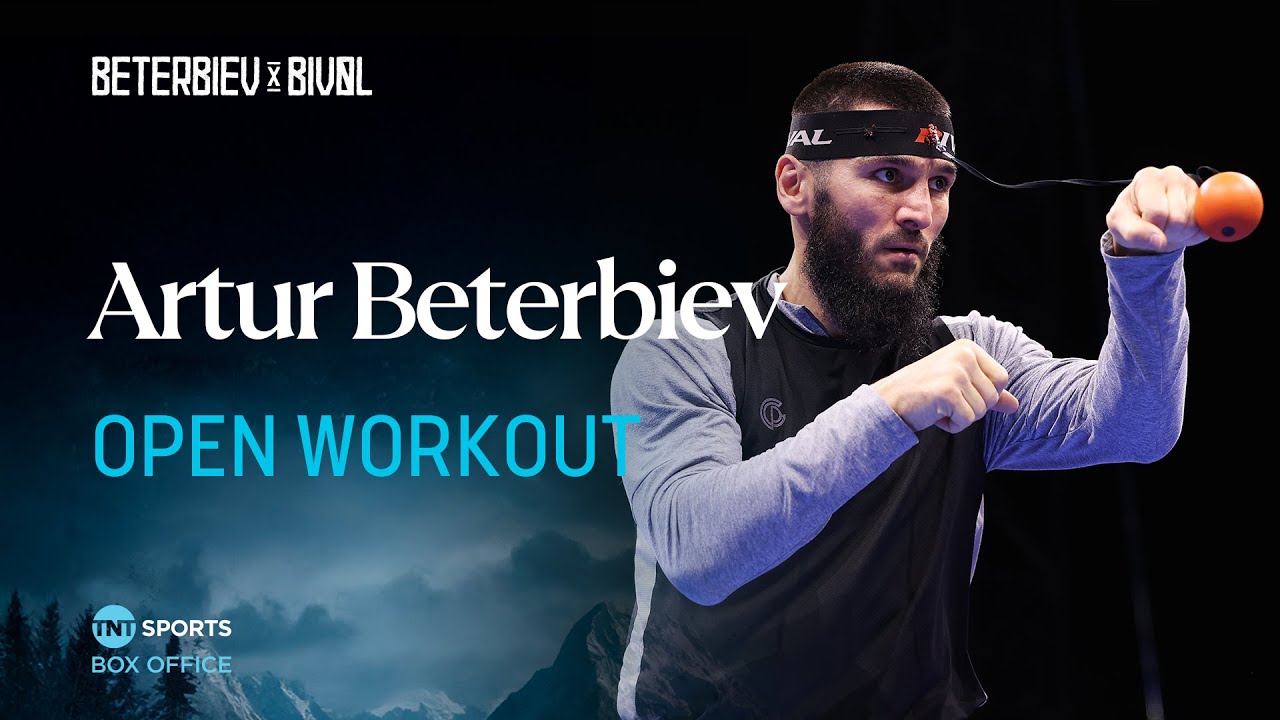 Artur Beterbiev showcases serious skill in his open workout before his clash with Dmitry Bivol 🥊 🇸🇦
