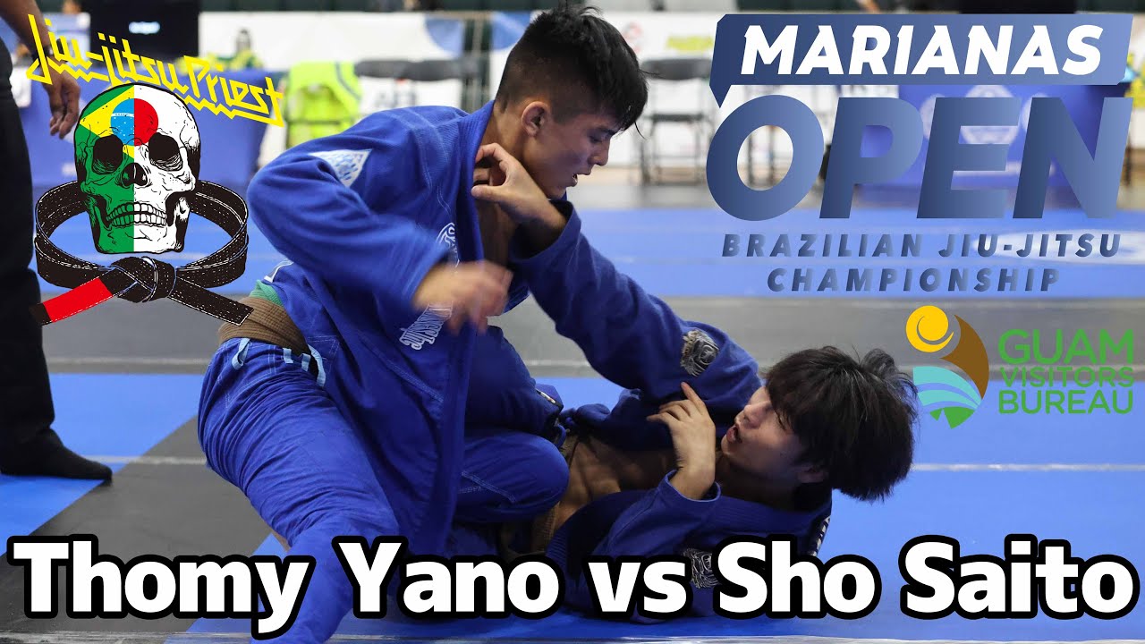【FULL FIGHT】トミー・ヤノ vs 斉藤晶 / MARIANAS OPEN 2023 【ブラジリアン柔術】Thomy Yano vs Sho Saito