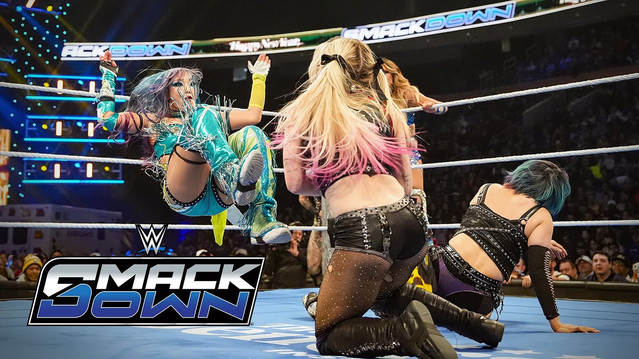 ريا ريبلي وإيو سكاي وشارلوت فلير وأليكسا بليس ضد ذا كابوكي واريرز ونيا جاكس ولاش ليجيند