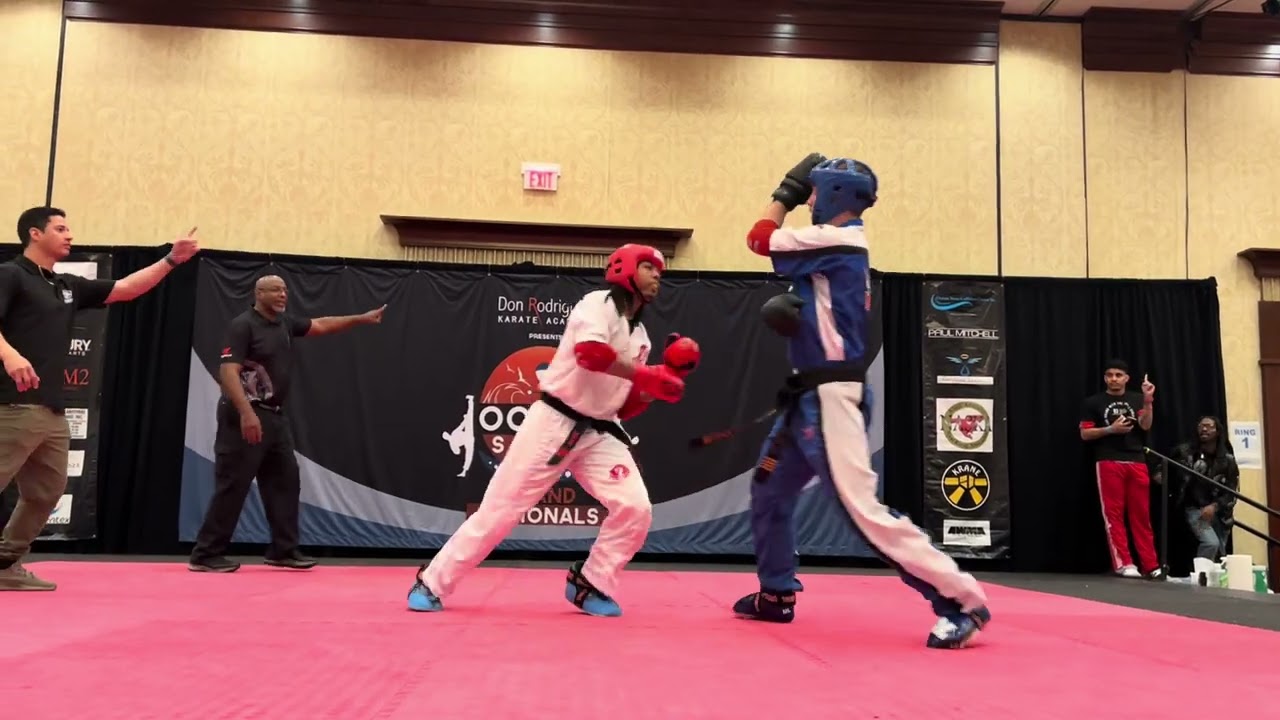 Tyson Wray vs Jeremy Francoeur Light Welterweight Point Sparring - Ocean State Grand Nationals 2025