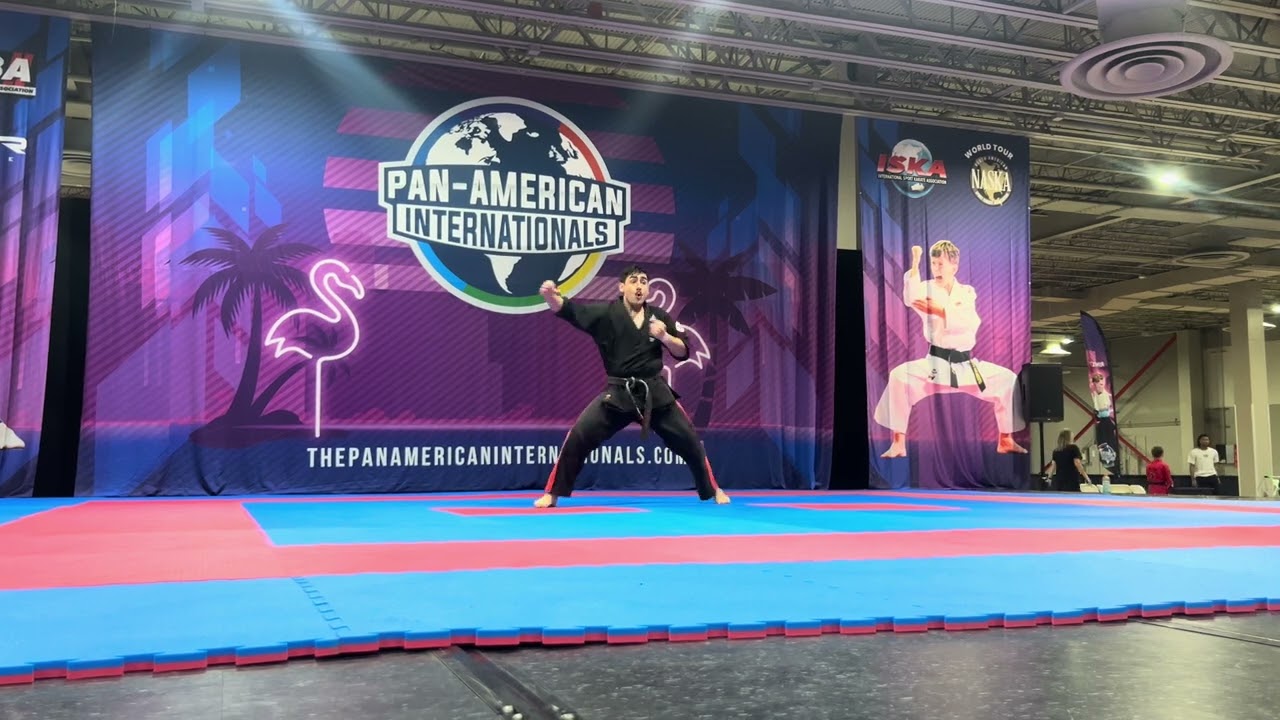 Alec Jahanvash Men's Creative Forms - Pan American Internationals 2025 background