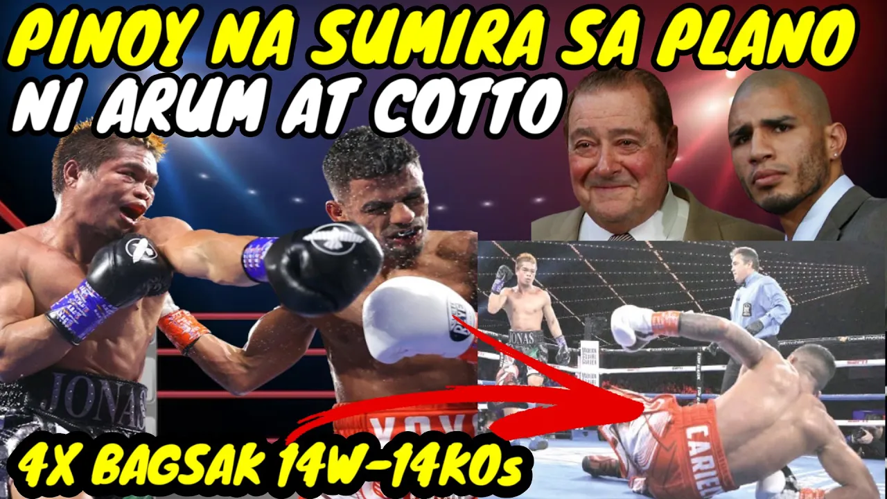 PINOY NA SUMIRA SA PLANO NI ARUM AT COTTO | KNOCKOUT ARTIST 4X BAGSAK! background