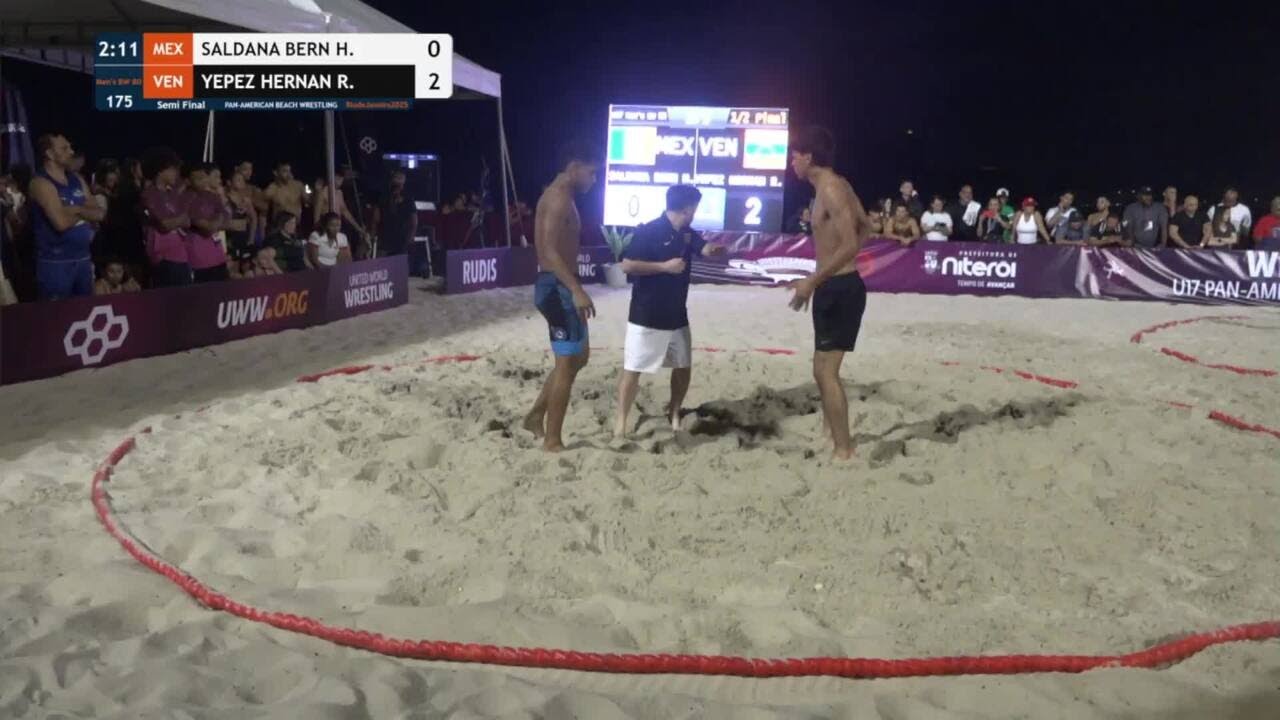 Heder Andrei Yamil SALDANA BERNARDINO (MEX) vs. Reynniel Jesus YEPEZ HERNANDEZ (VEN) • Semi Final •