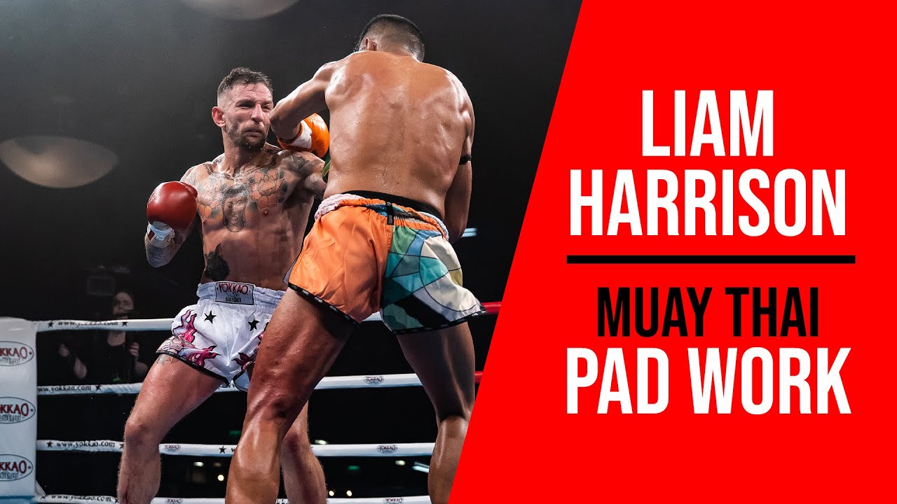 Liam Harrison Muay Thai Pad Work