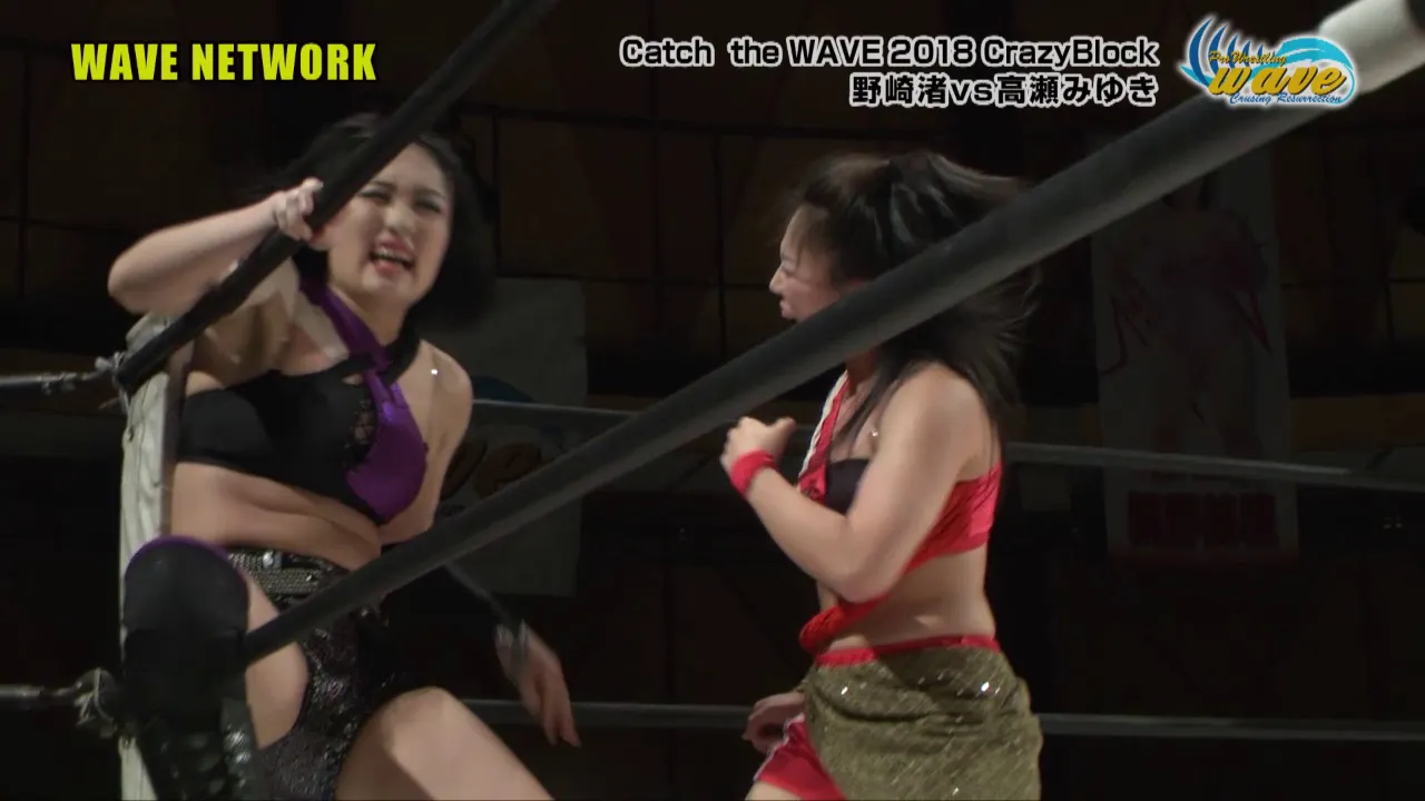 CATCH THE WAVE 2018 野崎vs高瀬 2018.3.18 大坂アゼリア大正 background