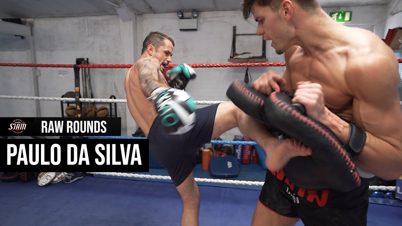 Paulo Da Silva Muay Thai Pad Work | Siam Boxing | RAW ROUNDS