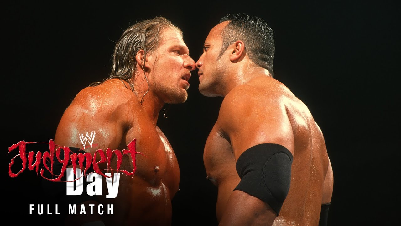 FULL MATCH: The Rock vs. Triple H | WWE Title Iron Man Match: Judgment Day 2000 backdrop