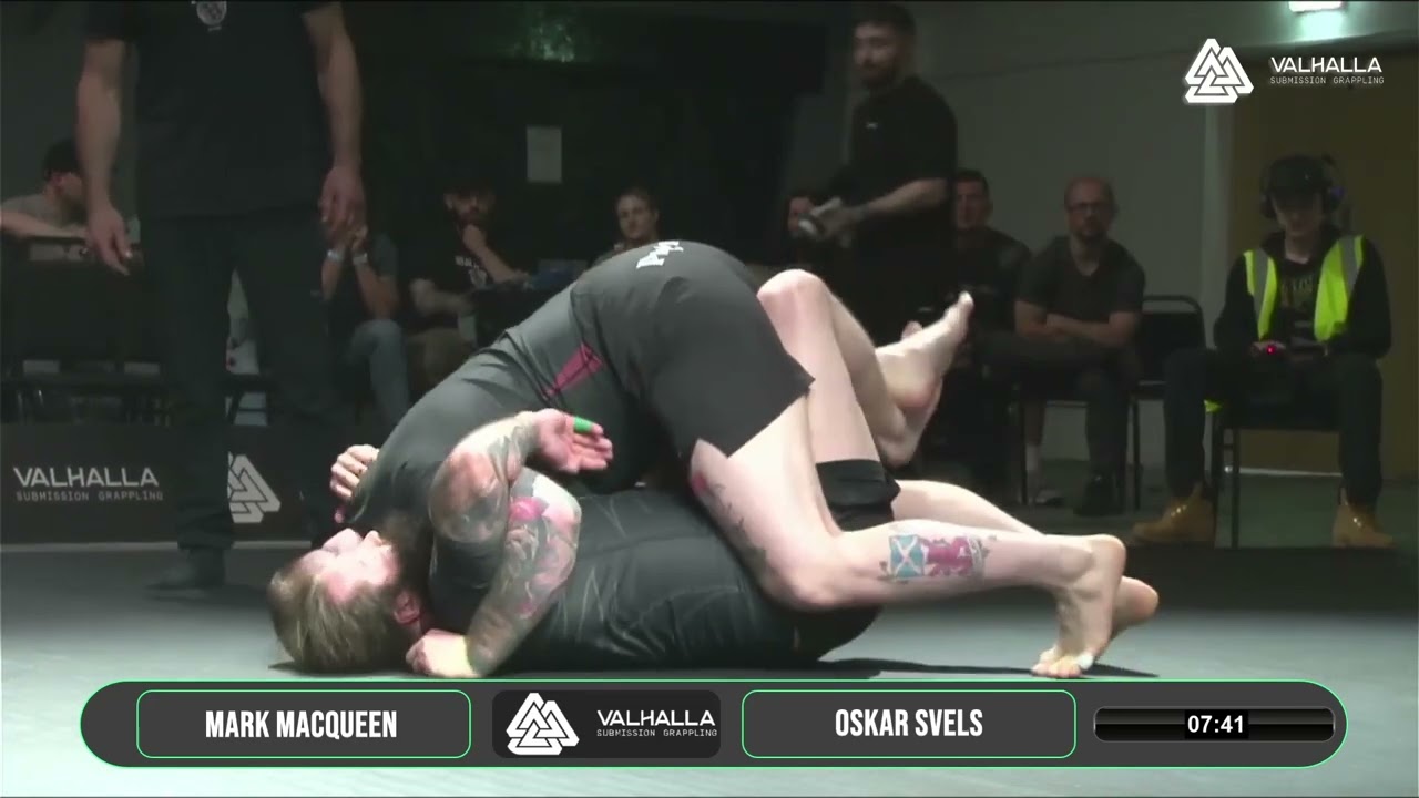 Mark Macqueen VS Oskar Svels - Valhalla Submission Grappling background