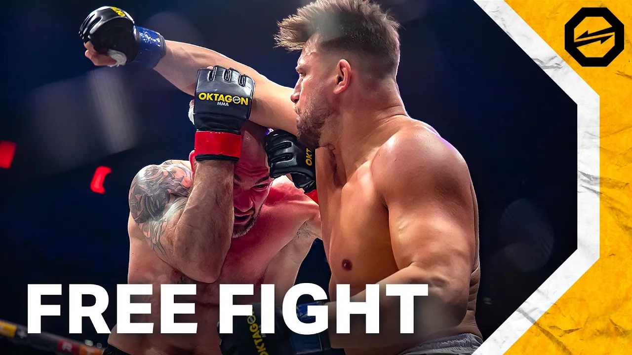 KO of the Year?! 🥊 SKVOR vs. DOUSSIS | FREE FIGHT | OKTAGON 70 background