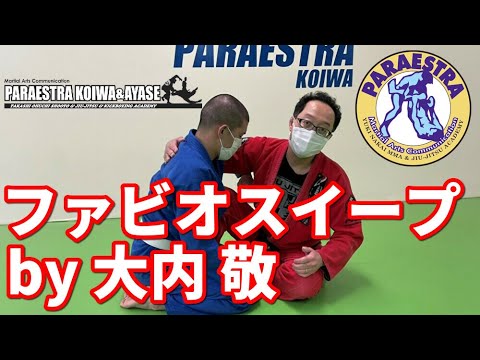 【ブラジリアン柔術】ファビオスイープby大内敬【パラエストラ小岩】 background