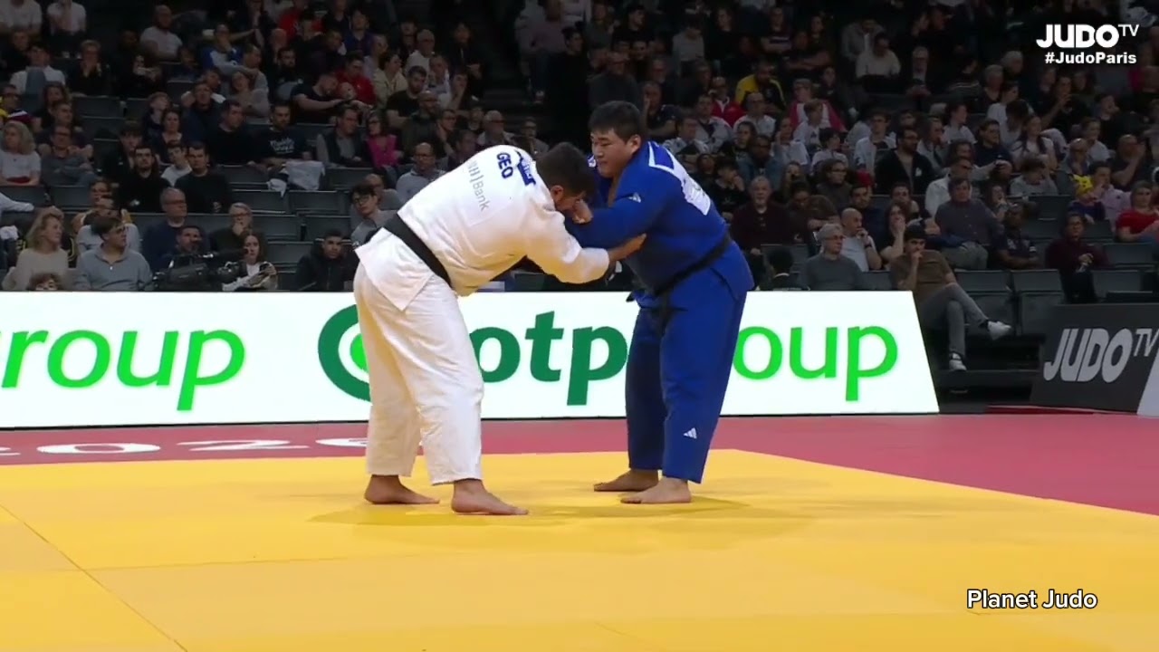 Irakli DEMETRASHVILI 🇬🇪 🆚️ MinjongKIM 🇰🇷 | схватка за бронзу/+100кг | Большой Шлем Париж 2026