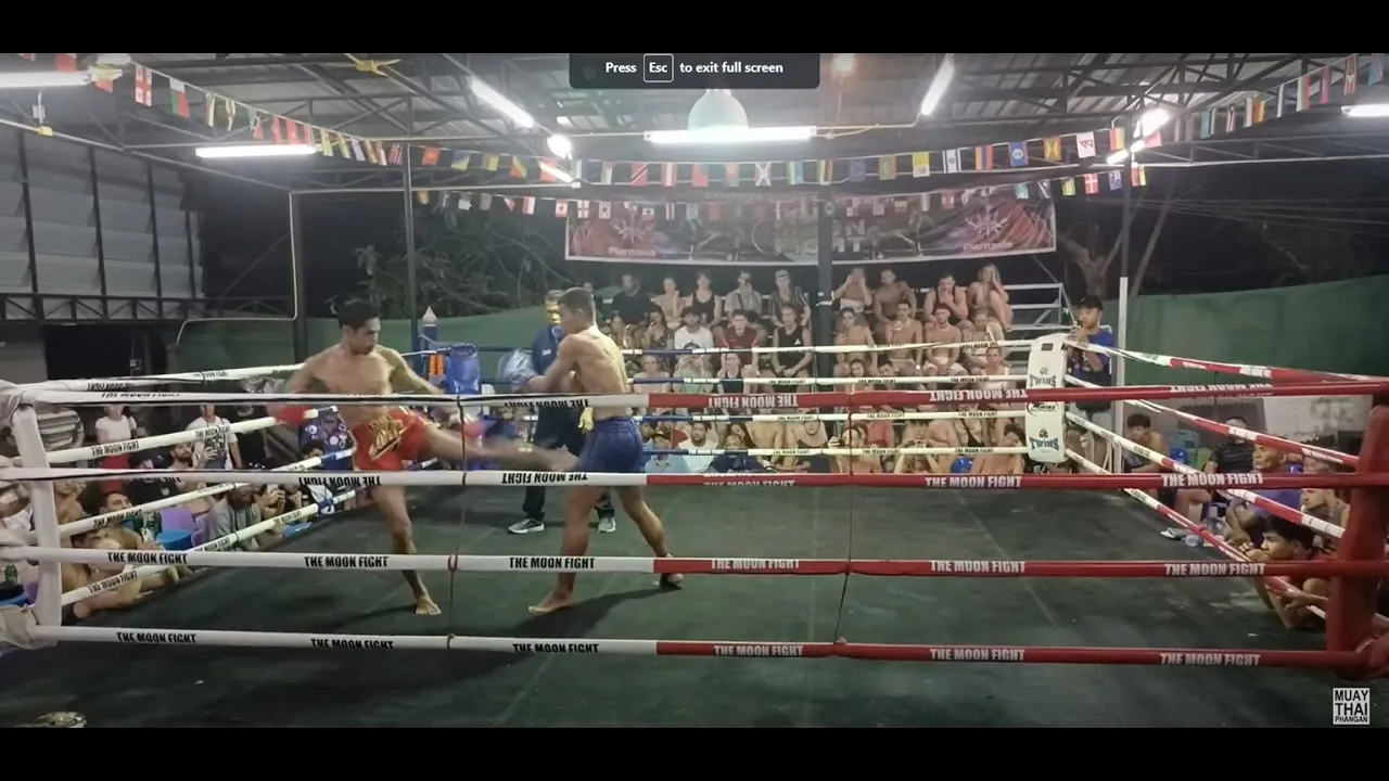 MuayThai KohPhangan | Chaysee JomhodMuayThai vs Chaiyok OneJaroenrit - 22 April 2024 background