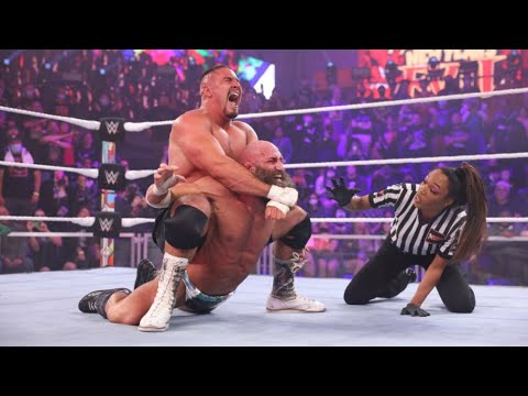 Bron Breakker vs Tommaso Chiampa NXT 2.0 04.01.2022 highlights backdrop
