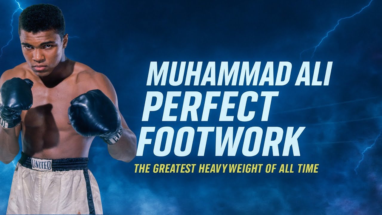 Muhammad Ali - Perfect Footwork (Ali Shuffle) backdrop