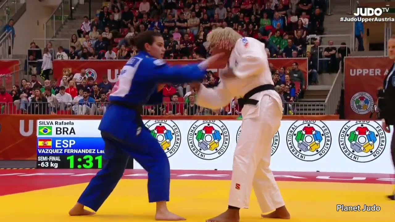 Rafaela SILVA 🇧🇷 🆚️ Laura VASQUEZ FERNANDEZ 🇪🇦 | полуфинал /-63кг | Гран При Австрия 2026